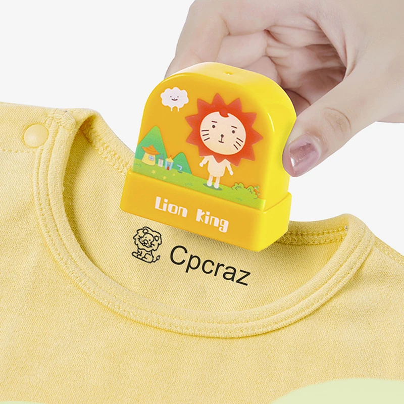 Custom Made Children's Name Seal Custom Animal Student's Name Stamp