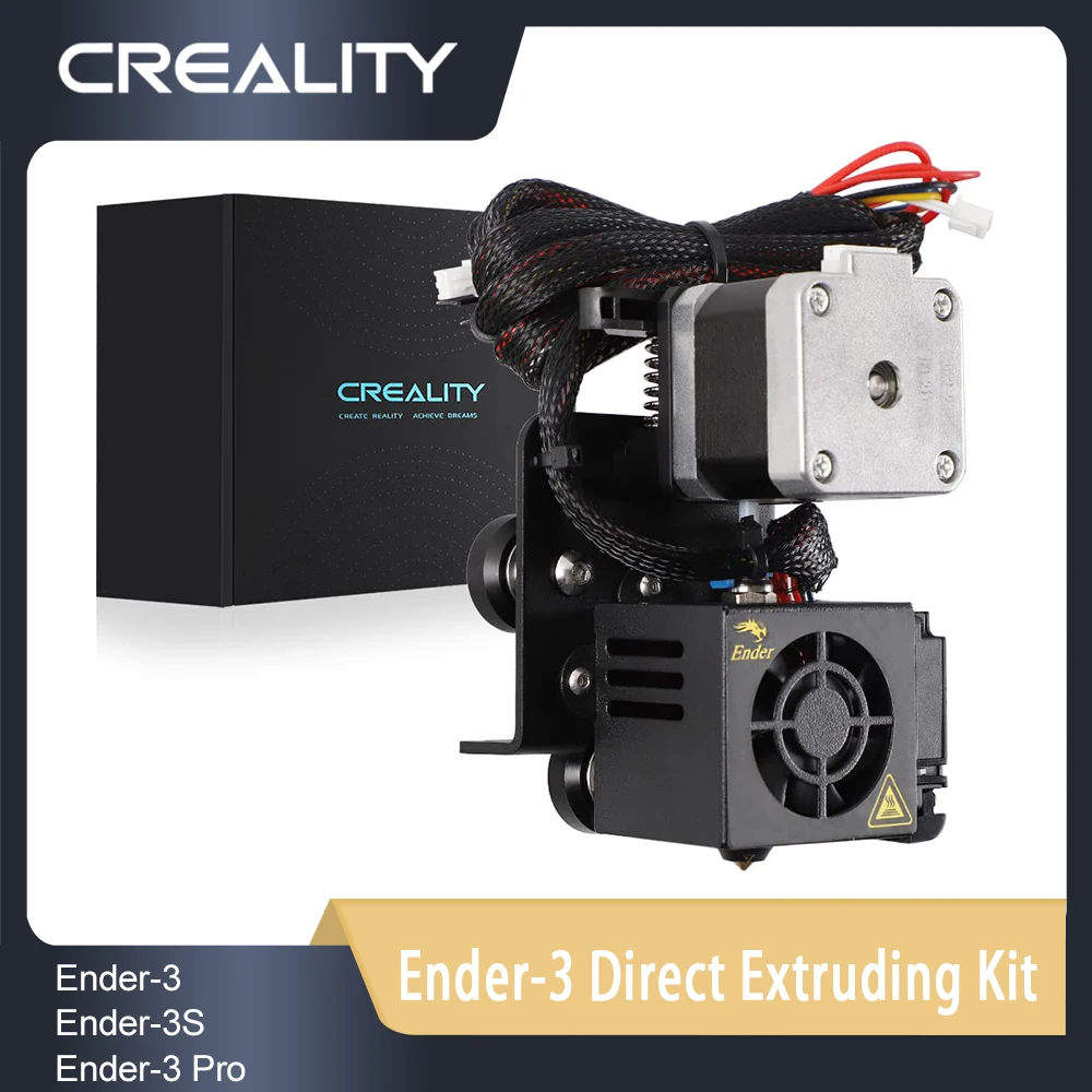 Crialidade-extrusora de Acionamento Direto para Ender Ender3 Pro Atualizado 4240 Stepper Motor Hotend Kit Cabos de Ventilador 175 mm