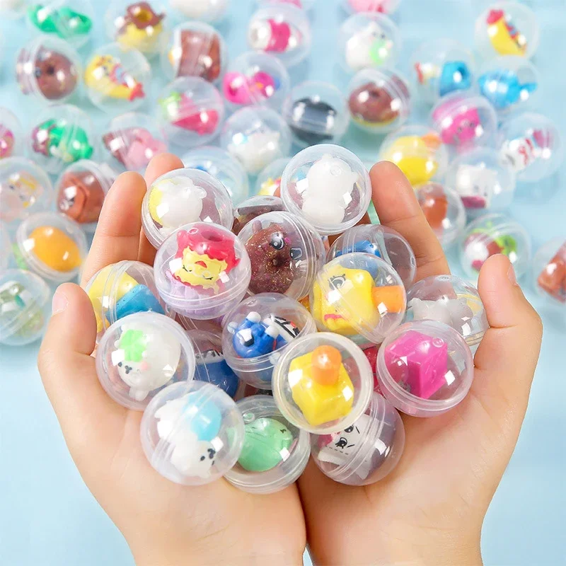 12/24/36 Stück 32 mm-45 mm Überraschungskapsel Gacha Ball Kindergeburtstag Party Geschenk Pinata Füllstoff Ostern Karneval Weihnachtsgeschenk Belohnung – Detail 8
