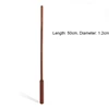 50CM Walnut Wood Horse Whip Crop Flogger Racing Spanking Whip for Horse Equestrian 4