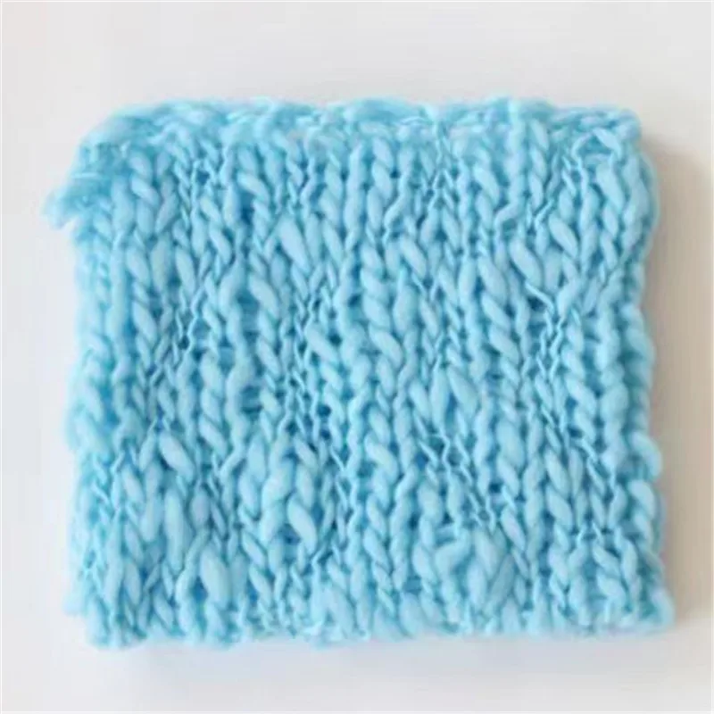 50*50cm   Handcraft Acrylic Fiber Blanket Basket Stuffer Filler Newborn Baby Photography Background 6