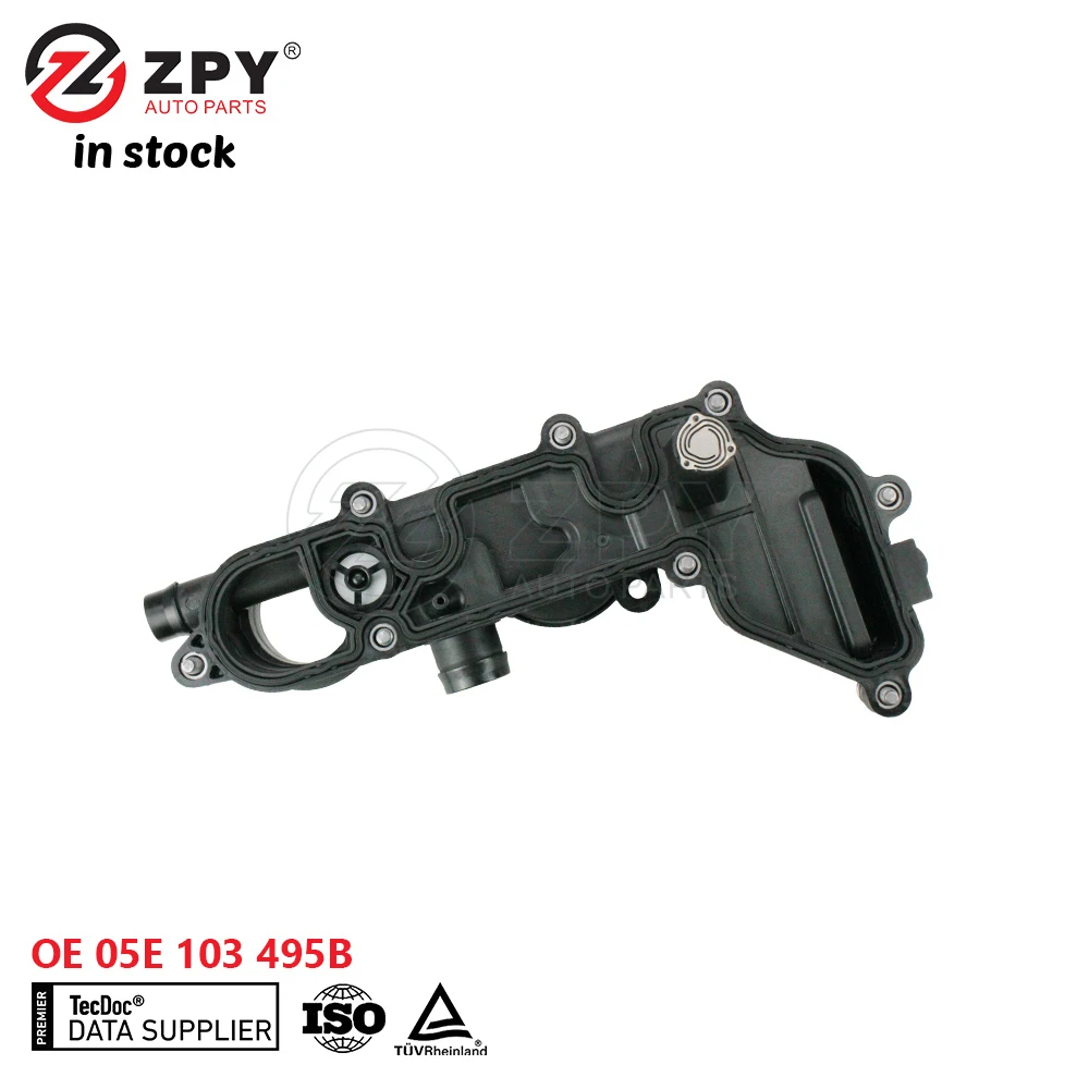 ZPY 자동차 부품 엔진 오일 물 분리기, VW 골프, R32, GTI, 래빗 시트, 아로나 옥타비아, 코디아크 슈퍼 05E103495B