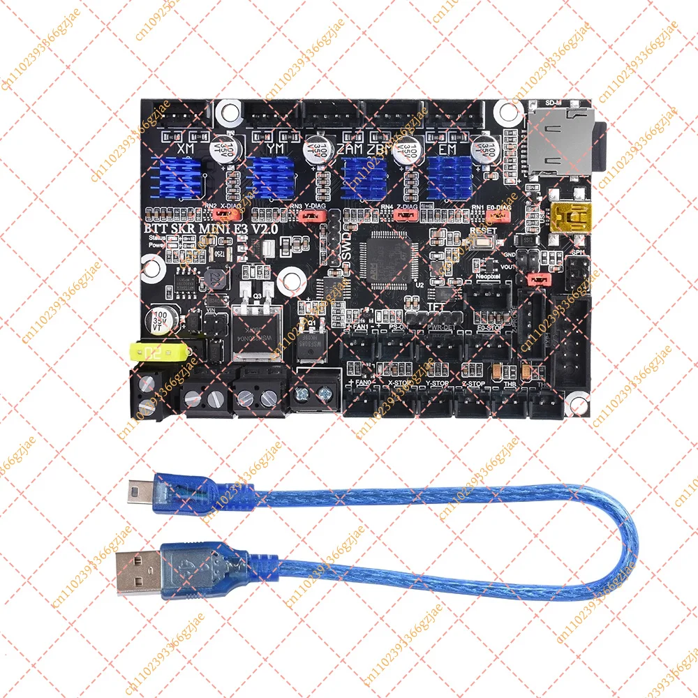 빅트리테크 SKR 미니 E3 V2 32비트 3D 마더보드 TMC2209 3D 프린터 부품 (엔더 3/5 프로 업그레이드용) 엔더3 V2 BTT SKR V1.4 터보