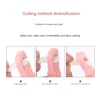 U-Shaped French False Nail Scissors Professional Stainless Steel Head Nail Clipper Acrylic Gel French False Nail Tips Clipper 3