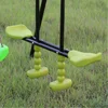 Swing Sets for Backyard 550LBS 3 Seat, Swingset Outdoor for Kids, Swing Set with Glider, 2 Blet Swings 4