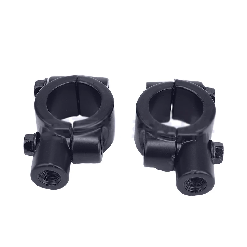 나사 오토바이 미러 브래킷 어댑터, 핸들바 브래킷 클립, 10mm, 8mm, 6mm, 2 개