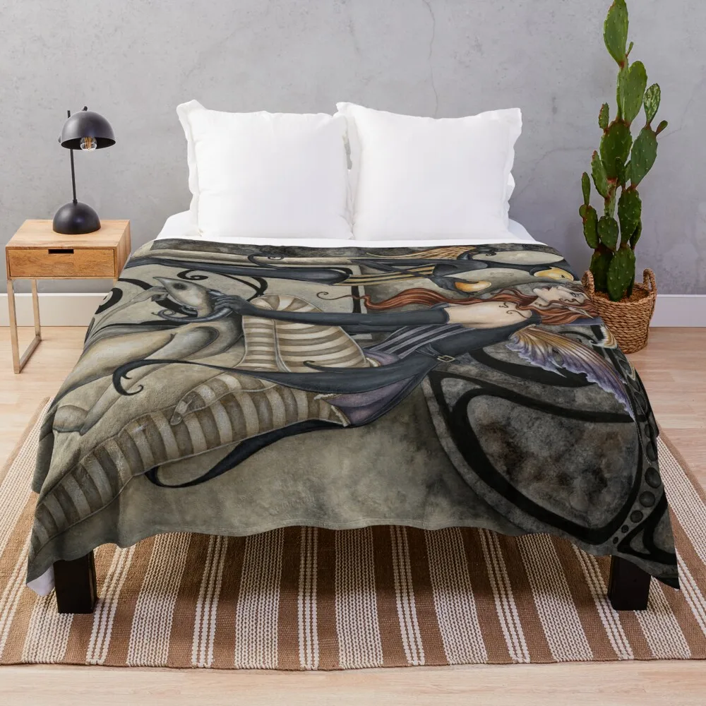 

The Admirer Throw Blanket Sleeping Bag Blanket Decorative Sofa Blankets