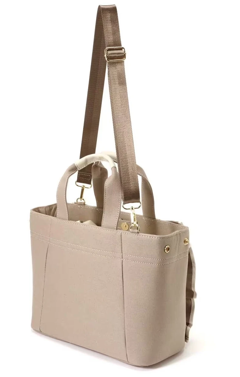 Japanese Style Flounce Tote Bag Large Capacity Handbags for Moms Girls Commuter Square Canvas Shoulder Messenger Bags