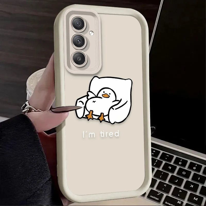 Lovely Cartoon Duck Soft Phone Case Cover