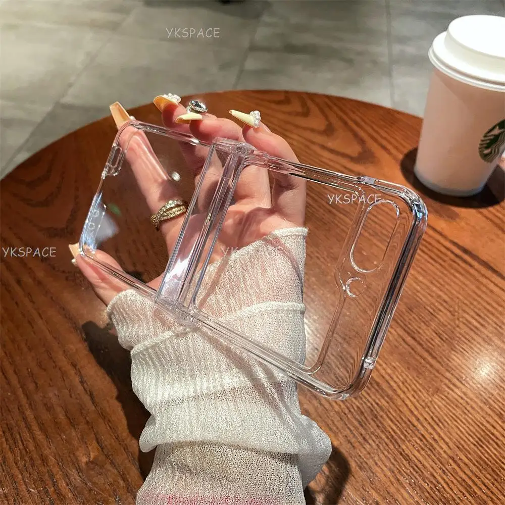 Ultra-Clear 3-in-1 Full Protection Transparent Flip Case