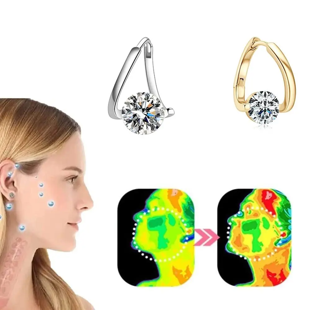 Dangle Earrings Lymphatic Drainage Ear Stud Lymphatic