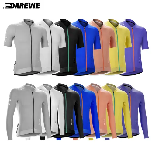 DAREVIE Cycling Jersey Anti-UV SPF 50+ Anti-Slip Pro Line Man Cycling Maillot Cool Technology Quickly Dry Female Clothing
