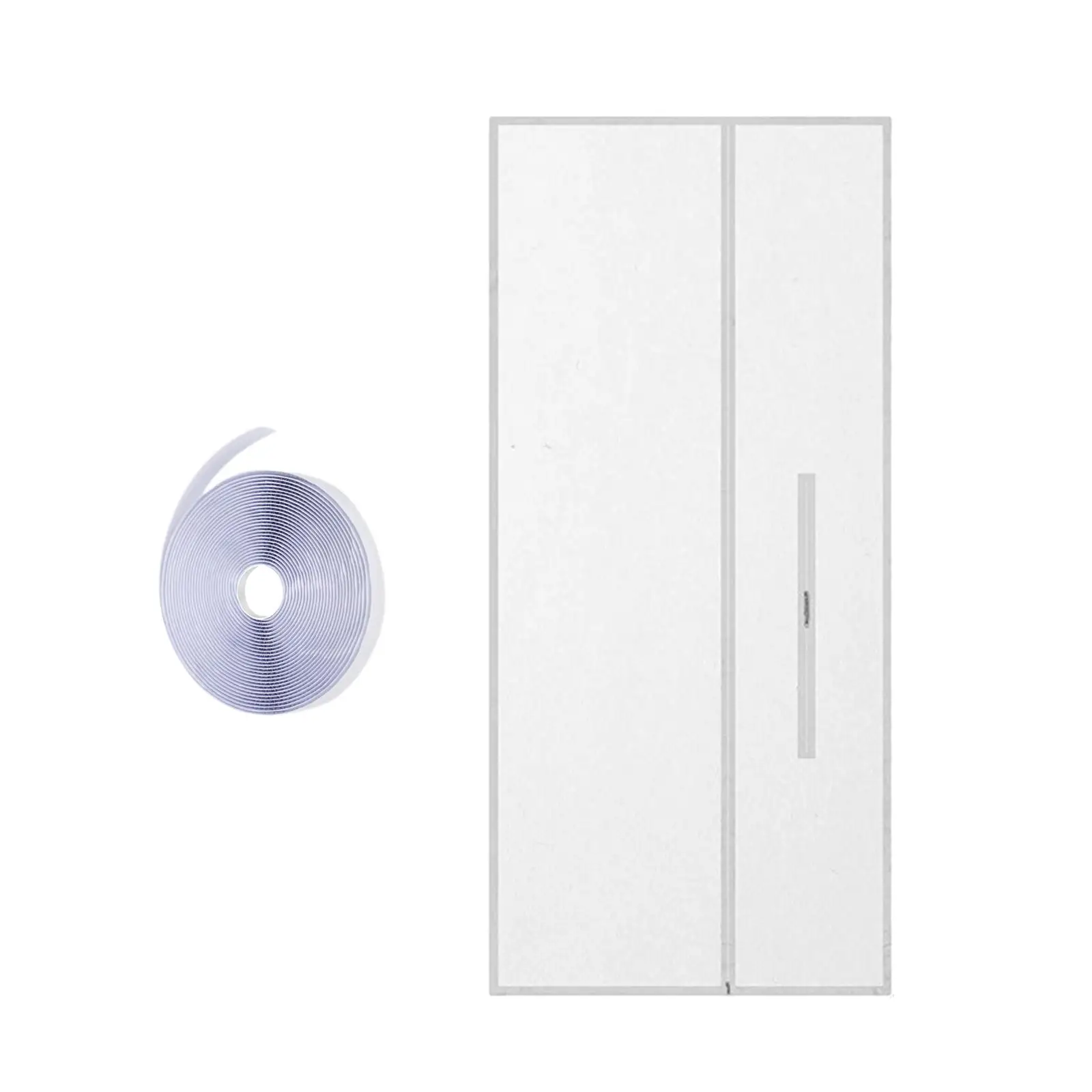 Screen Door Seal for Portable Air Conditioner Sliding Door Vent for Office