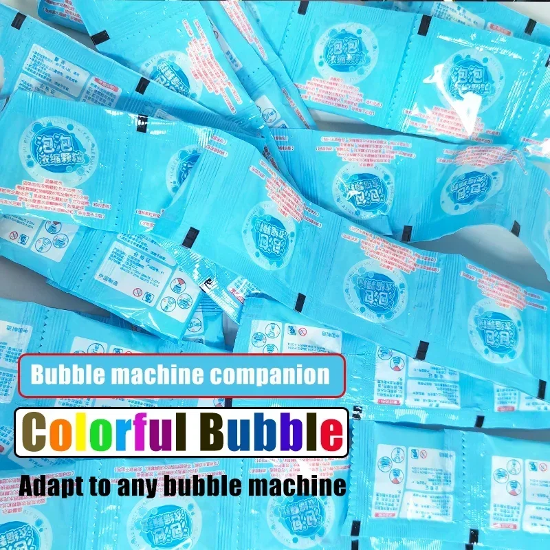 10-30pcs 버블 머신 보충 액체 다채로운 버블 농축 과립 10pcs ? 500ml 버블 건 보충 과립