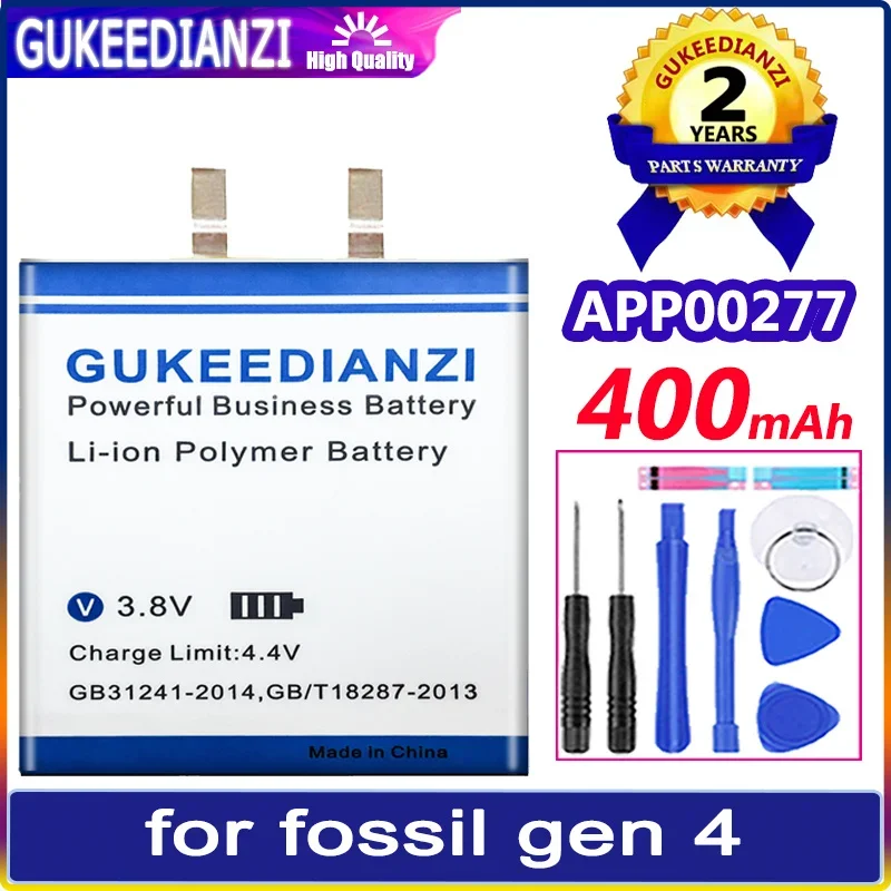 

GUKEEDIANZI Battery APP00277 400mAh for fossil gen 4 gen4 Batteria