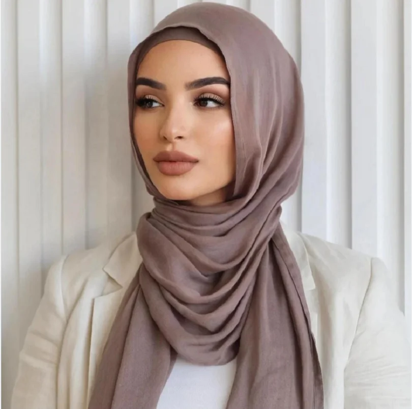 Foulard/enveloppe/hijab Multicolore - Turquoise Et Violet - Neuf Sans étiquette