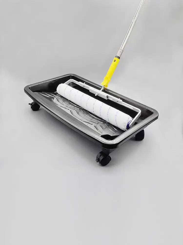 18Inch Paint Roller Brush Aluminum Alloy Roller Frame Painting Handle Tool For Wall Decorative House Tool Support~p115147102 - View #6