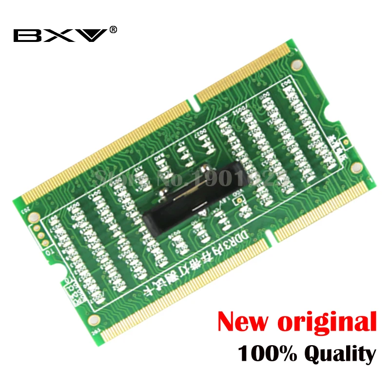 Laptop Motherboard Memory Slot DDR2 / DDR3 /DDR4 Diagnostic Analyzer Test Card SDRAM SO-DIMM Pin Out Notebook LED tester card B