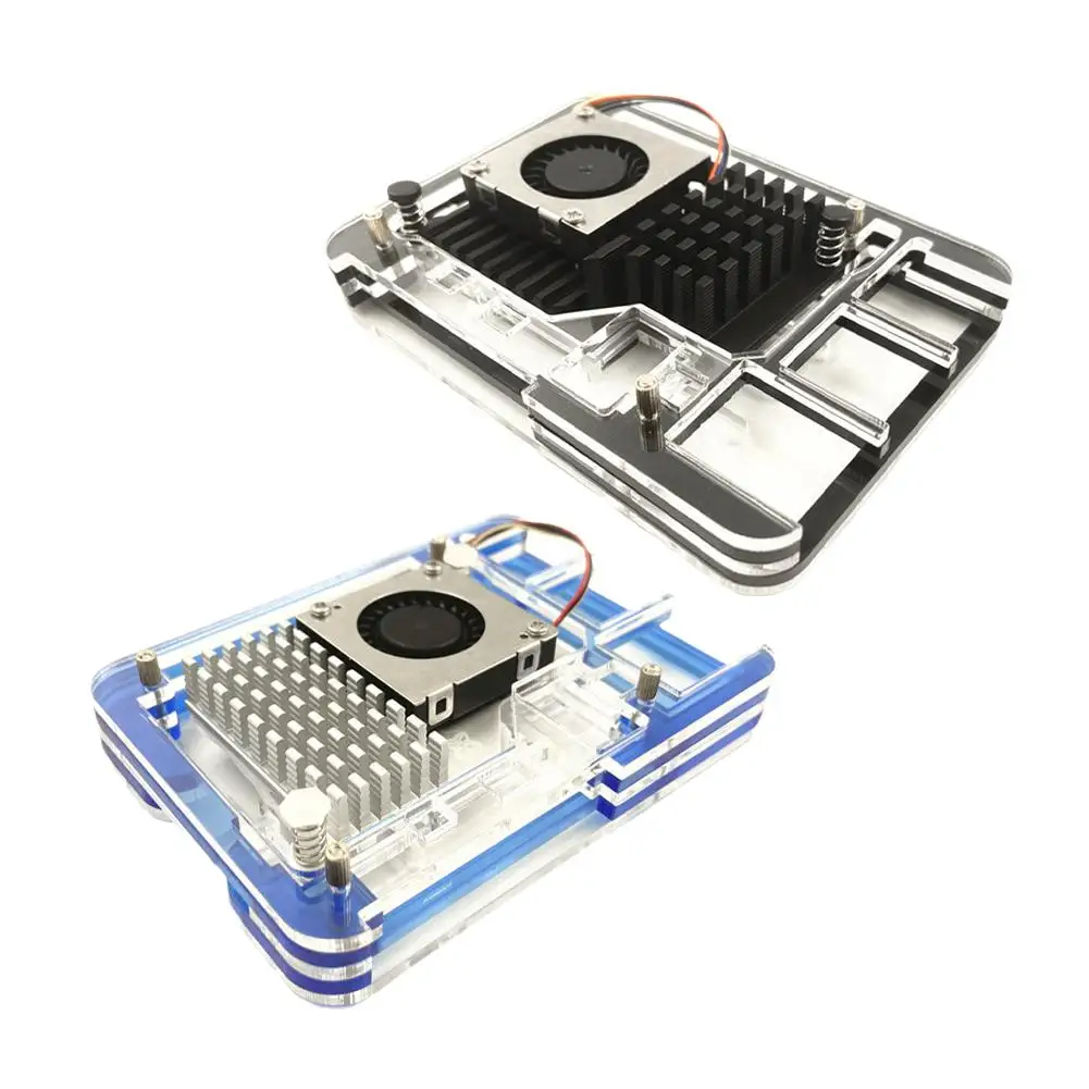 Suitable For Raspberry Pi 5 Shell Acrylic For Raspberry Pi 5 Case Enclosure 5B505 Active Cooler Compatibility