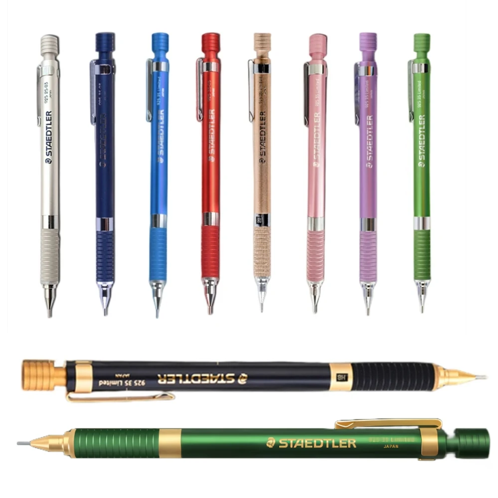 

Новый графитовый автоматический механический карандаш Staedtler, ночная синяя серия, 35, 05 мм, ограниченная серия, подарочная коробка в комплекте