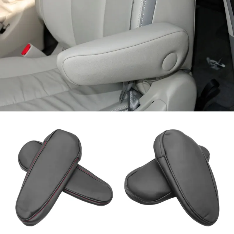 

Для Toyota Sienna 2011, 2012, 2013, 2014, 2016, 2017, 2018, кожа из микрофибры, для салона автомобиля, Боковая ручка сиденья, подлокотник, обшивка
