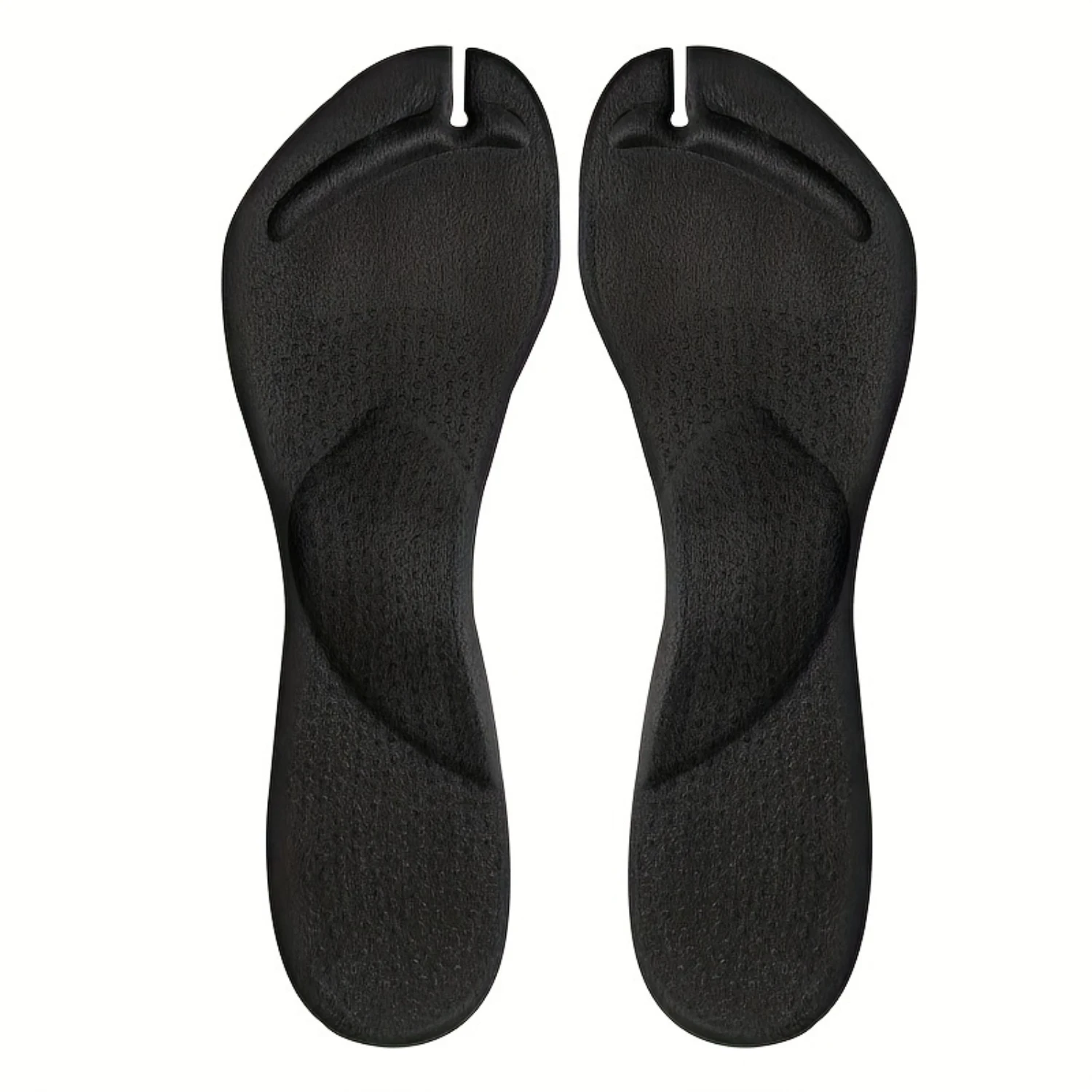 2pairs Gel Arch Support Cushion Insoles, Adhesive Silicone Flip Flop Thong Inserts, Slim Inserts, Anti-Slip Shock Absorption In