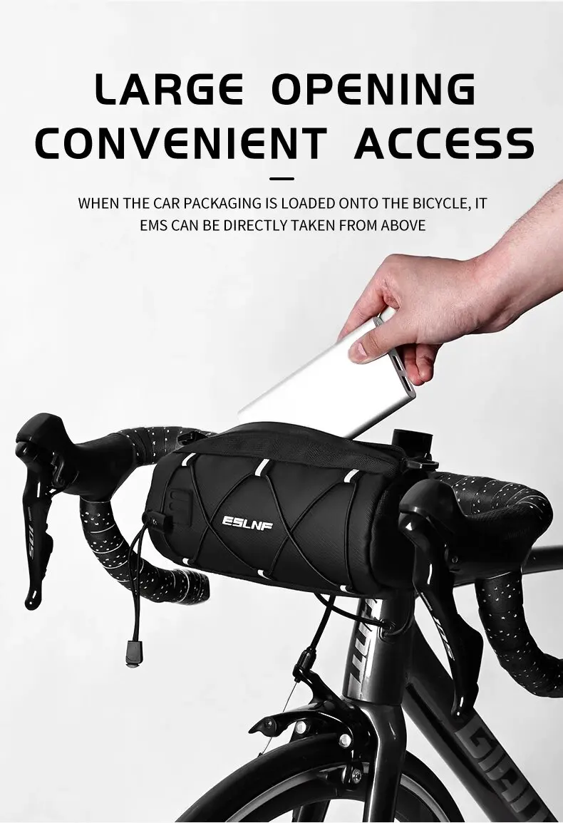 Wasserdichte Straße Fahrrad Lenker Tasche Multifunktionale MTB Vorne Rohr Tasche Tragbare Rahmen Pannier Outdoor Schulter Tasche – Detail 6