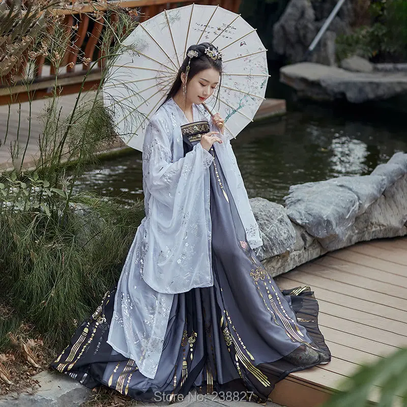Hanfu Fairy Chinese Dresses Traditional Women's Dance Costumes