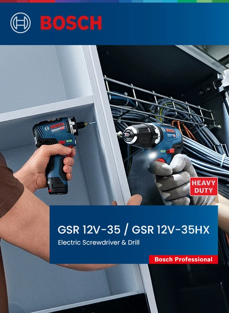 Atornillador a Batería Bosch GSR 12V-35 HX