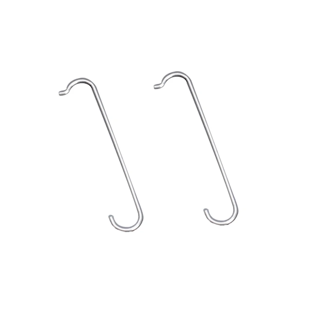 

2pcs Bike Chain Hook Joint Hook Chain Repair Tools Chain Connecting Aid Tool Accessories Silver