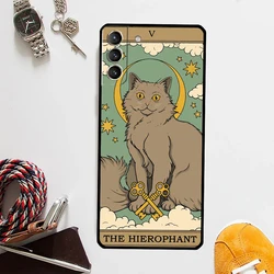Mystical Cats Tarot Witchcraft Themed Phone Case Cover for Galaxy S20 FE (OO40415)