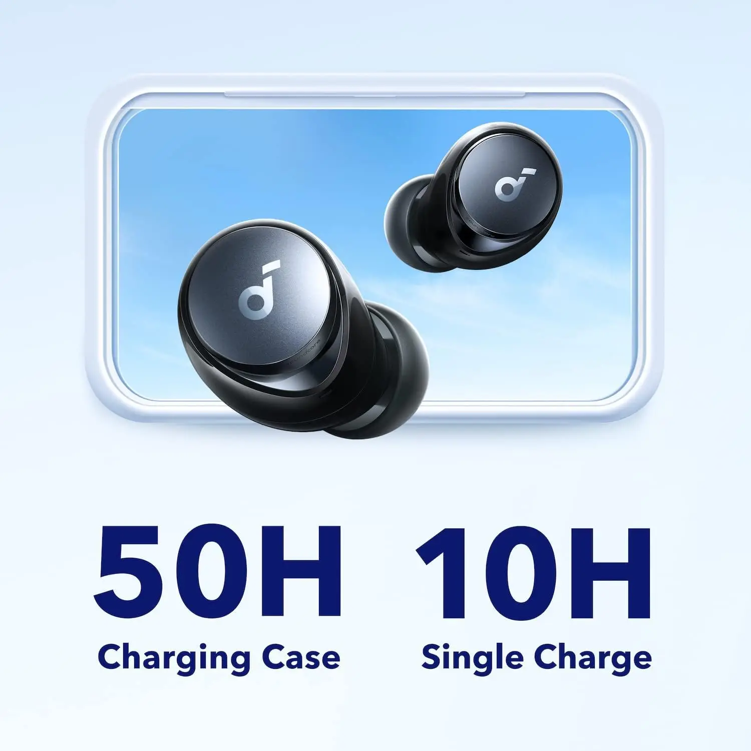 Soundcore by Anker Space A40 Adaptive Active Noise Cancelling Wireless Earbuds, Reduce Noise, Ultra Long 50H (Refurbished) Soundcore by Anker Space A40 Adaptive Active Noise Cancelling Wireless Earbuds, Reduce Noise, Ultra Long 50H (Refurbished) - Image 3