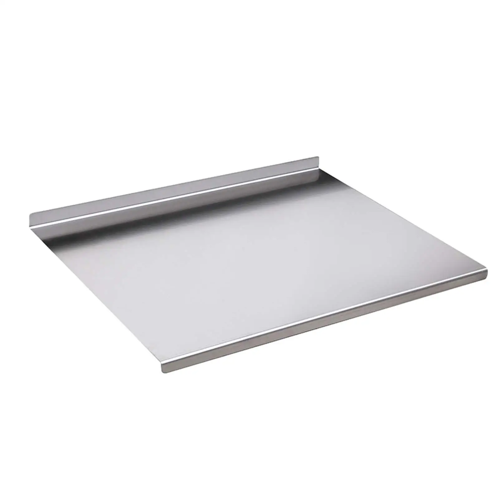 

Stainless Steel Chopping Board Kneading Rolling Bread Board L Shaped Hem Baking Board Pastry Board Large 15.75''x11.81inch