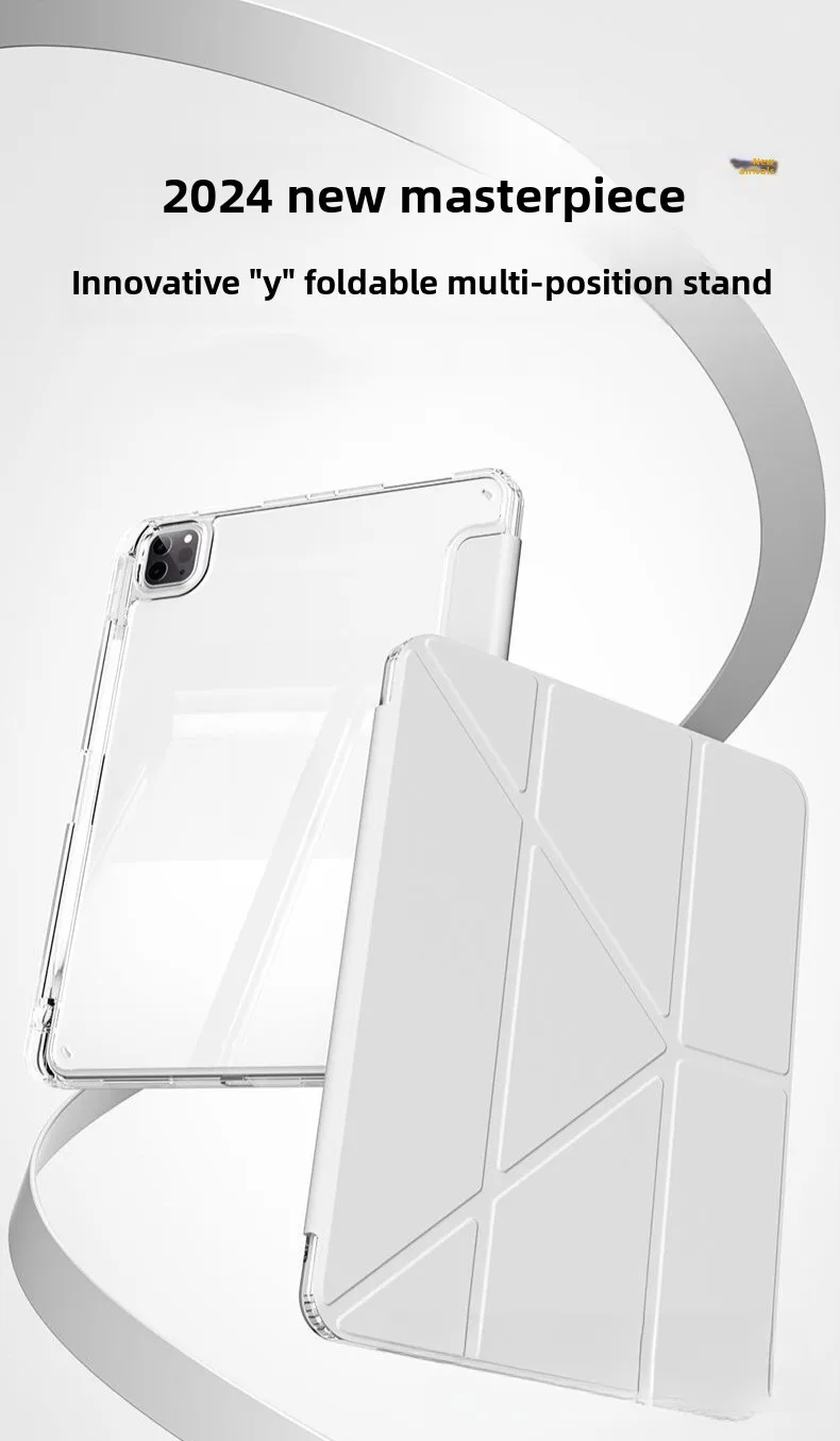 Für iPad Huawei Xiaomi Redmi Schutzhülle Air56 Acryl Y-Fold Stifthalter 11.5S Tablet-Hülle – Detail 1