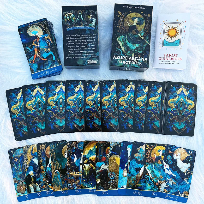 12X7 Azure Arcana Tarot Card Game - AliExpress 26