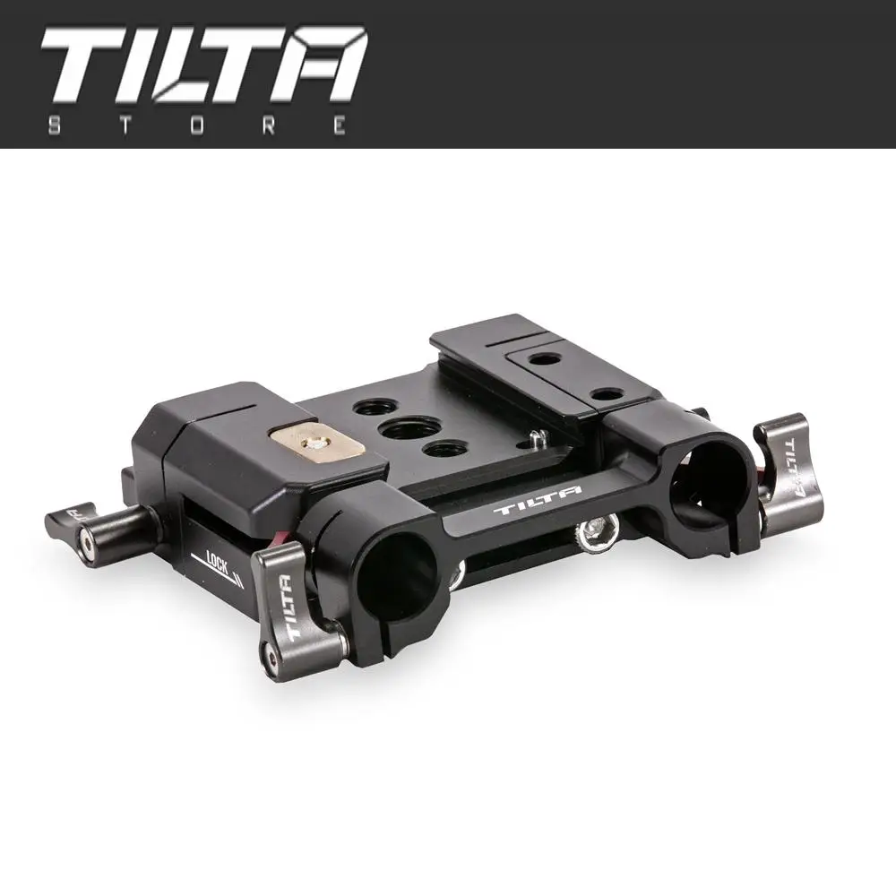 Tilta Ta-Bsp5-15-B 15Mm Lws Piastra Di Base Tipo V Nero Per Tiltaing Canon C70 Camera Cage Dslr Rig