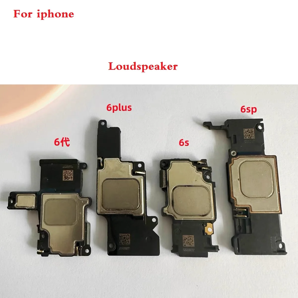 

Alideao-Loudspeaker Flex Cable,Loud Speaker, Sound Buzzer, Ringer Assembly,for iPhone 6, 6S Plus, 7 Plus, 8 Plus, 1 Pcs, 5Pcs