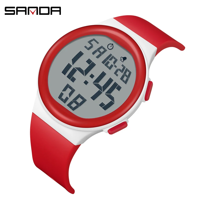 WIFORT Orologio Digitale da Polso, Orologio Sportivo Uomo Donna Impermeabile 5ATM Con Retroilluminazione a LED, Cronometro, Sveglia e Timer, Ultra-sottile Watches Unisex