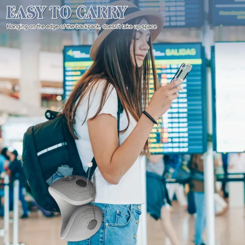 Massage Travel Pillow Heating Massage Neck Pillow U Shaped Memory Foam Neck Pillows Sleeping Airplane Pillow Cervical Healthcare 6