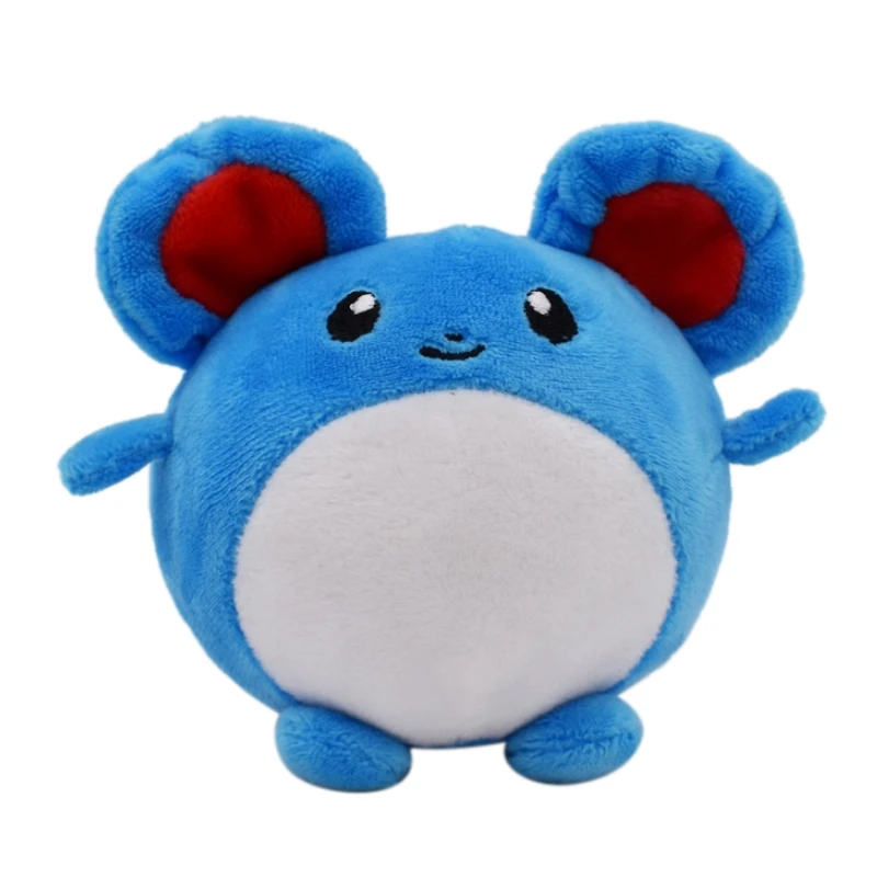 4-7.1in Kawaii Gastly Mew Mudkip Torchic Lapras Plush Toy Cute Raichu Charmander Poliwag Dragonite Stuffed Animals Peluche Doll