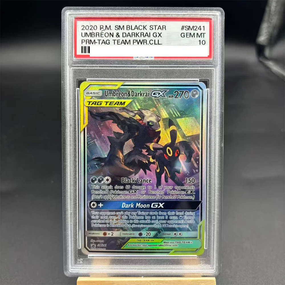 DIY PTCG 컬렉션 카드 등급 카드 TGPVCLFA/IGLYBF GX GARDEVOIR/SYLVEON GX 카피 10포인트 등급 카드 애니메이션 게임 선물