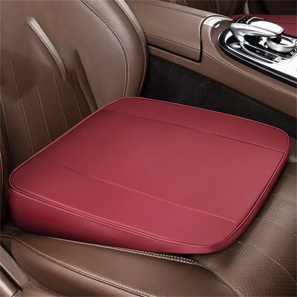 

Universal Car Booster Seat Cushion Heightening Mat Breathable Memory Foam Seat Pad Relieve Driving Fatigue 6CM Thickness