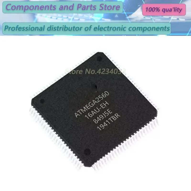 

1PCS ATMEGA2560-16AU ATMEGA2560-1 ATMEGA2 TQFP-100 NEW100% A2560-16AU