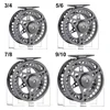Goture Fly Fishing Reels CNC-machined 3/4 5/6 7/8 9/10 Large Arbor Fly Reel 2+1BB 1:1 WT For Trout Pike Carp Fishing Accessories 4