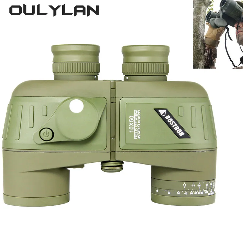 

NEW Military Telescope 10x50 High Magnification Army Standard Ranging Compass Navigation Waterproof Night Vision Binoculars