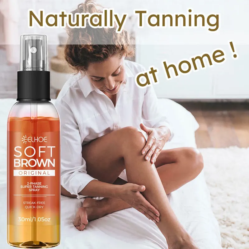 Self Tanning Lotion Wheat-colored Tanning Spray Sunbathing Aid Indoor Outdoor