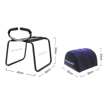 Female Masturbation Device Bear 120KG Inflatable Sofa Chair Sex Loving Bounce Stool Many Pose Helpful Pillow Cushion Couple 4