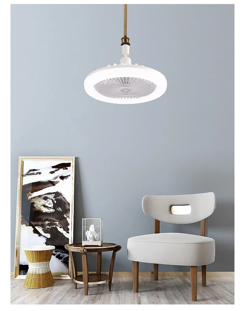 Ceiling Fan Led Ceiling Fan Lights Led Fan Light Xiaomi Smart 3 In 1 Ceiling Fan Ceiling LED With Light Remote Control Dimmable Bright Energy Saving E27 Converter Base 85-265V