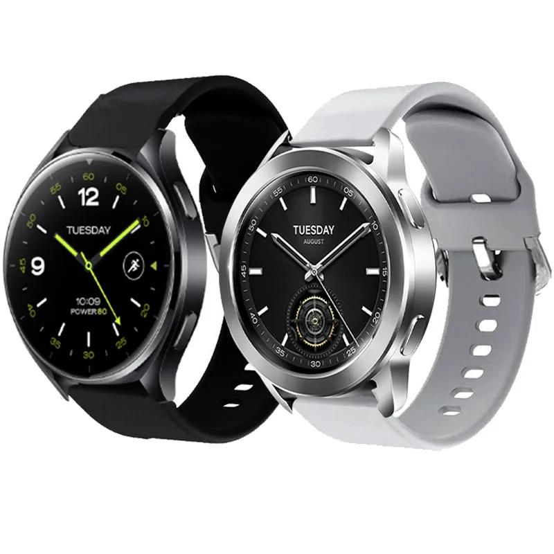 22mm Silicone Replacement Watch Strap - Versatile Sport Band Bracelet