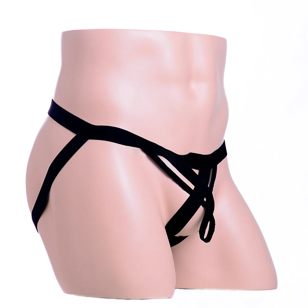 Perizoma Uomo Sissy In Tessuto Rete Traspirante - Mutandine Separate Con Supporto, Vita Elastica, Taglia Unica